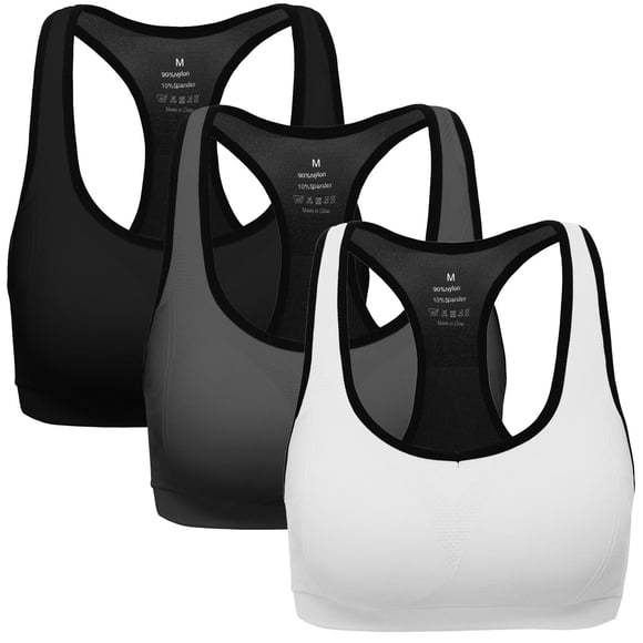 Sujetador deportivo MIRITY para mujer, espalda cruzada, entrenamiento de alto impacto, talla L