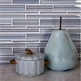 thumbnail image 4 of Apollo Tile 5 Pack Blue Gray 11.8-in x 12.2-in Linear Polished Matte Glass Mosaic Tile (5.00 Sq ft/case), 4 of 4