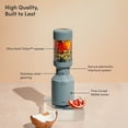 thumbnail image 3 of The Beast Mini® Blender | Compact, Personal Countertop Blender for Smoothies, Shakes, Food Prep, Frozen Fruits & Veggies, Sauces & Dips | Portable Bottle, Straw Cap and Straws | 600W Motor (Mist), 3 of 8