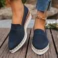 thumbnail image 2 of Wensltd Chaussures Compensées pour Femmes Largeur Grand Confortables Légères à Enfiler Chaussures de Marche pour Femmes, 2 of 9