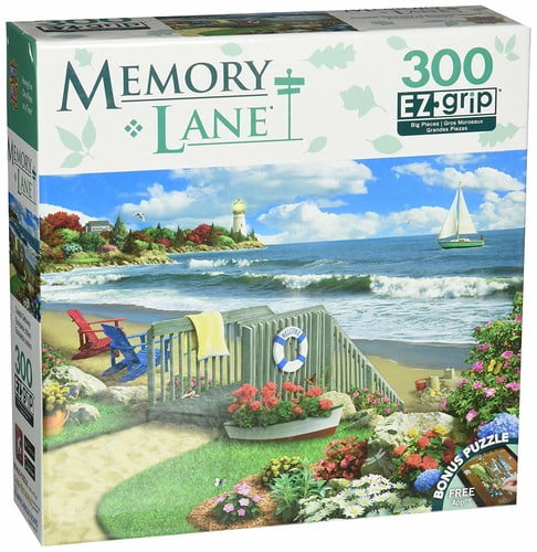 MasterPieces Memory Lane 300 PC Puzzle Harvest Breeze 24" X 18" Ez-grip Large D3 for sale online 