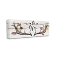 thumbnail image 3 of Stupell Industries Cabin Life Autumn Antlers Graphic Art Gallery Wrapped Canvas Print Wall Art, Design by Lil' Rue, 3 of 7