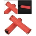 thumbnail image 1 of pitrice 1 Pair Bicycle Double Lock MTB Bike Handlebars Hand Cover Anti-slip Red, 1 of 9