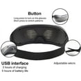 thumbnail image 2 of Lunettes Programmables à LED pour Hommes et Femmes avec 22 Animations et Modes de Personnalisation pour Rave, Festival, Fête à Thème Carnaval, Disco, Festivals de Musique, 2 of 5
