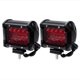 thumbnail image 4 of YULLING 1 Pair 4 Inch Red LED Work Light Bar Flood Spot Driving Fog Lamp Offroad Truck Boat DRL Daytime Running Lights, 4 of 5