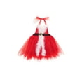 thumbnail image 2 of Kmbangi Baby Christmas Dress Sleeveless Hanging Neck Mesh Midi, 2 of 9