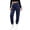 Navy, variant on Enridrech Sweatpants for Girls Elastic Waisted Joggers Fall Winter Casual Soft Slim Leg Jogger with Pockets
