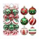 thumbnail image 3 of Xihbxyly Adornos Navideños, Adornos Brillantes para Tarros de Dulces, Bolas Colgantes Brillantes, Accesorios para Árboles Festivos, Decoración para Fiestas, Celebraciones Navideñas, Juego de 30 Pieza, 3 of 7