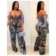 thumbnail image 5 of Conjuntos de dos piezas Conjuntos africanos para mujer Nuevos pantalones holgados Bazin elásticos con estampado africano Estilo rock Dashiki Traje famoso Trajes de dama, 5 of 5