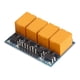 thumbnail image 1 of Módulo de relé Pequeño DC3.3‑5V HK, Indicador de Luz Placa de microrrelé Antiinterferencias con Optoacoplador (4 canales), 1 of 7