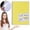 Yellow, variant on Spiral Notebook, 1 Subject Notebook, Notebook College Ruled Paper, Wide Ruled Notebook, 70 Sheets, 10-1/2" X 7-1/2", Campus Notebook Office & Class Supplies for Teachers, Black