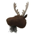 thumbnail image 2 of Fiona Walker England Handmade Organic Mini Emperor Moose Head Hanging Wall Decor, 2 of 4