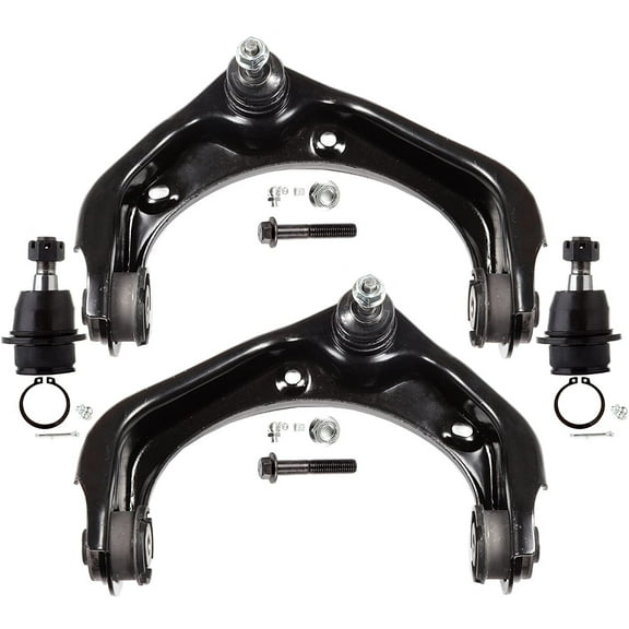 ECCPP Control Arm Kit 2006 2007 2008 2009 2010 for Ford Explorer for Ford Explorer Sport Trac for Mercury Mountaineer - Lower Ball Joints Upper Control Arms