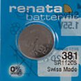 thumbnail image 1 of 1 x Renata 381 Watch Batteries, SR1120SW Battery, 1 of 1