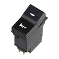 thumbnail image 1 of Interruptor de botón para camión de 24 V, profesional, fácil instalación, accesorios prácticos, piezas de reparación, repuesto de alto rendimiento Interruptor de trompeta, 1 of 8