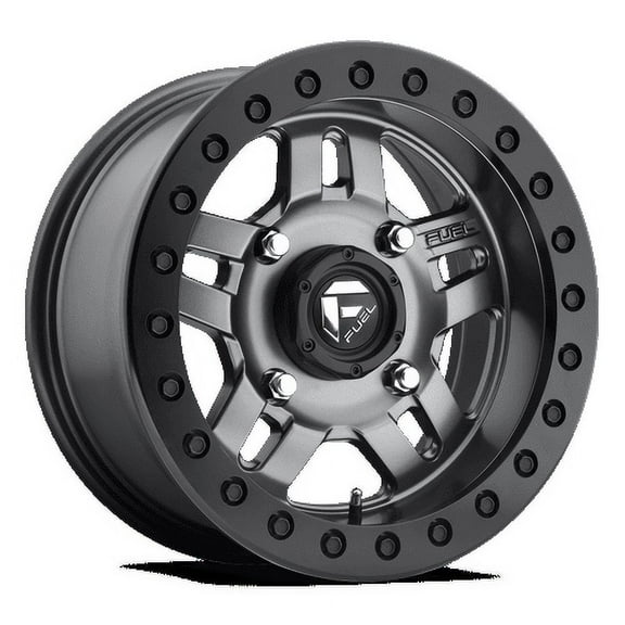 Fuel Utv D918 Anza Bl - Off Road Only 14X7 4X137 13Et 110.1Cb Matte Gun Metal Wheel