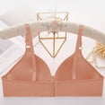 thumbnail image 4 of EaskTriop Bras Women's B-Cup Solid Color Ribbed Pattern Back-Closure Adjustable Straps Lightweight Breathable Comfortable Wire-Free Bra, 4 of 6