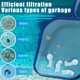 thumbnail image 4 of Estándar de limpieza de piscinas con varillas, red para hojas poco profundas, 5 secciones, varilla de aluminio, red poco profunda, red para varillas extraíble de 5 secciones, hilos a presión, 4 of 5