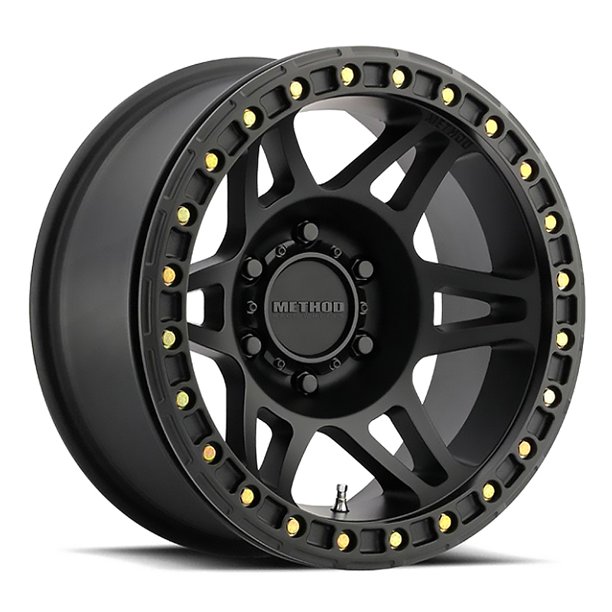 Method Race Wheels mr106 beadlock 17x9 5x127 44et 71.5mm matte black