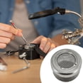 thumbnail image 4 of Cesta de limpieza de relojes redonda y profesional de acero inoxidable para mantenimiento y limpieza; contenedor portátil para reparación, 4 of 7