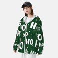 thumbnail image 3 of Balery Ho Ho Ho A Sudadera ligera de manga larga con capucha y protección solar UPF 50+ para hombre y mujer, ideal para pesca y running-XX-Large, 3 of 7