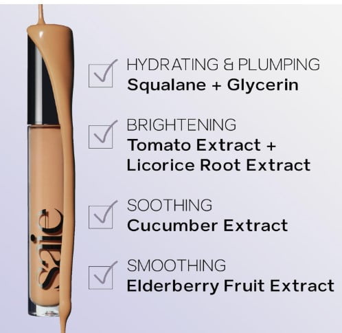 Saie Hydrabeam 0.2 Brightening & Hydrating Under Eye Concealer - HB Three & Half