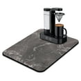 thumbnail image 1 of Highly Absorbent 18x24 Inch Marble Dish Drying Mat - Abstract Modern Grey Black and Gold Design, Ideal for Kitchen Counter and Dish Drainer Rack, 1 of 7
