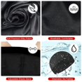 thumbnail image 1 of 2pcs Silky Stocking Wave Caps For Men, Doo Rags Compression Cap (black), 1 of 5