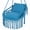 Navy, variant on Biotree Macrame Swing Chair with 2 Removable Cushions and 2 Hanging Methods for Indoor Outdoor Bedroom Patio, Beige