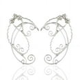 thumbnail image 1 of 1 Paire de Boucles d'Oreilles en Filigrane Féerique Manchettes d'Oreilles d'Elfe, 1 of 3