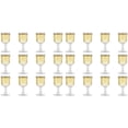thumbnail image 1 of Copa de Vino de Plástico Transparente Reciclable - Copa de Vino Inastillable - Vasos Desechables Y Reutilizables para Champán, Postre 24 Piezas, 1 of 9