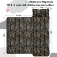 thumbnail image 5 of Camo and Tree Black Pattern Teens Toddler Nap Mat with Pillow, Sleeping Mat Bag for Preschool Daycare 59"x22", 5 of 6