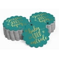 thumbnail image 2 of Inkdotpot Real Gold Foil Baby It's Cold Outside Baby Shower Tags Favor Hang Paper Tags 100 Pieces, 2 of 7