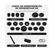 thumbnail image 4 of 23 Pzs Extractor De Rodamientos Hidraulico Herramientas Kit Lab.G Rojo, 4 of 5