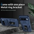 thumbnail image 6 of Dteck for Google Pixel 8 Case with Slide Camera Protector, Rotating Ring Kickstand Military Grade Shockproof Heavy Duty Protective Cover for Google Pixel 8,Blue, 6 of 8