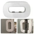 thumbnail image 4 of sunsanly 2/3Pcs Refrigerator Child Safety Lock Self Adhesive Fridge Latch Lock No Tools Required Multi-Purpose Cabinet Drawer Freezer Door Child Proof Security Lock, 4 of 8