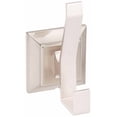 thumbnail image 2 of Satin/Brushed Nickel Double Robe Hook, 2 of 4