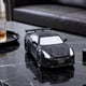 thumbnail image 5 of Juguete de coche deportivo, modelo de vehículo clásico con reloj despertador, adorno para exhibición en pantalla para festivales, fiestas, cumpleaños negro, 5 of 10