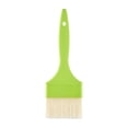 thumbnail image 3 of Cooking Brush, 3 Inch Nylon Bristle Pastry Brush, Dishwasher Safe Non-Stick Basting Brush, Long Handle Lightweight Craft and Paint Brush, 9X3 Inch Green Handle Heat-Resistant, 3 of 8