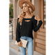 thumbnail image 4 of Blusa de Verano con Escote Cuadrado y Hombros Descubiertos para Mujer, Color Negro, XXL, 4 of 8