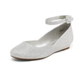 thumbnail image 1 of Bailarinas con Correa al Tobillo Revona Plateadas para Mujer DREAM PAIRS, 1 of 7