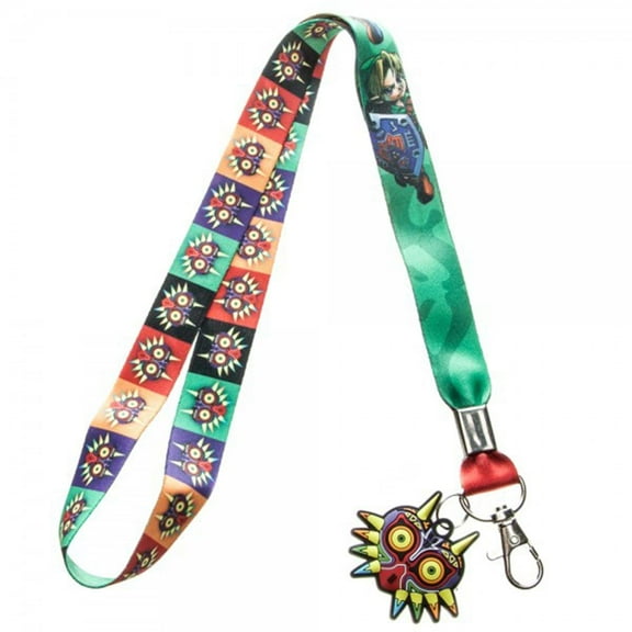 The Legend Of Zelda Majora's Mask Neck Lanyard Id Badge Holder