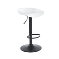 thumbnail image 2 of Sillas Shell para bar o para barra de cocina giratoria con respaldo reposapiés base metálica altura ajustable y ideal para barra de comedor cocina o bar 4 pzas, 2 of 4