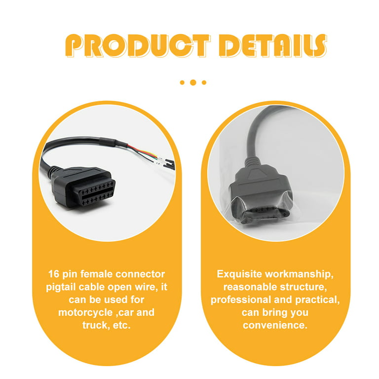 Flex OBD cables for Can, Kline, and Enet + case - Chiptuningmarket