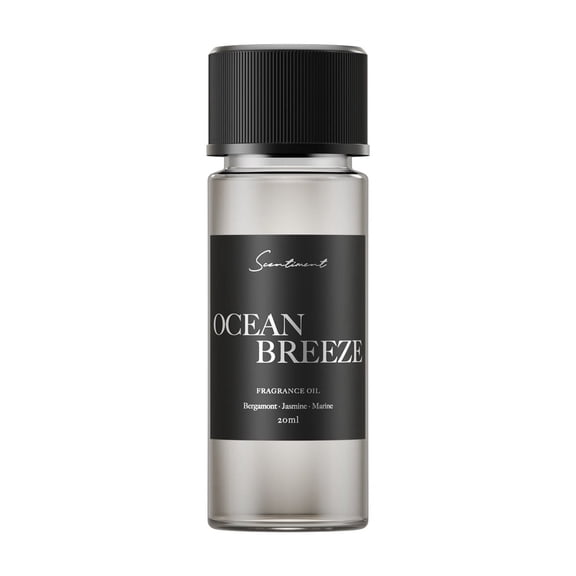 Scentiment Ocean Breeze Hotel Diffuser Oil ā 20ml | Aromatherapy Home Fragrance | Notes of Bergamot, Lemon, Jasmine, Marine & Amber | Luxury Hotel-Inspired Scent