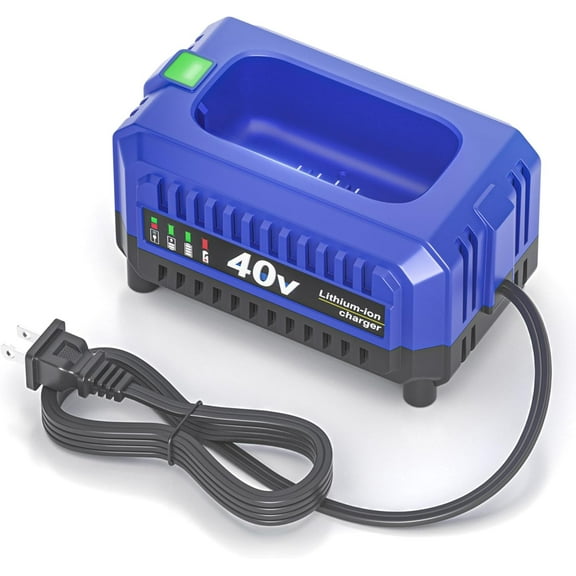 Fast Charger Compatible with Kobalt 40V Battery Charger and Kobalt 40V Battery KB440-03 KB2540C-06 KB240-06 KB640-03 KB-540-06, Power Equipment Battery Charger