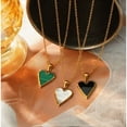 thumbnail image 3 of Bruny - 18K Gold Plated Stainless Steel Heart Shaped Pendant Bruny Necklace For Women A gift for your Friend and Family, 3 of 4