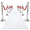 White-4' x 15' (Rectangular), variant on Aisle Runners For Weddings Red Carpet Runner Party 5x15ft Wedding Decoration Farmhouse Runway Rugs With Tapes Ceremony Birthday Rug