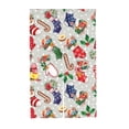 thumbnail image 7 of XMXY Japanese Doorway Curtain Noren, Cartoon Christmas Accessories Stocking Door Closet Curtain Panel, Room Dividers Privacy Tapestry, 34 x 56 Inches, 7 of 7