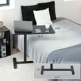 thumbnail image 4 of VIVO Pneumatic 32" x 16" Over Sofa Laptop Table, Mobile Desktop, Black, 4 of 8